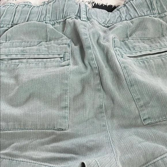 Free People Waimea Women's Cargo Shorts cotton M - Picture 8 of 8